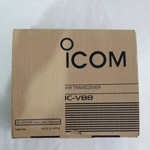HT ICOM IC-V88 HANDY TALKY 5.5 W CI V88 FBI V 88 VHF FREE HEADSET Waterproof IP67 made in Japan