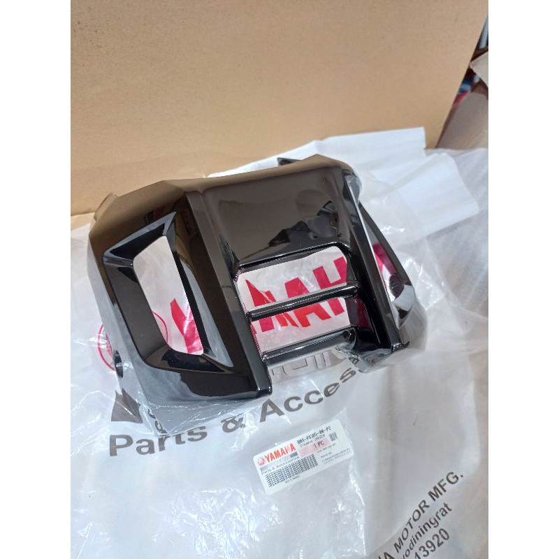 UNDERCOWL COVER MESIN BAWAH MT25 HITAM METALIK ORI