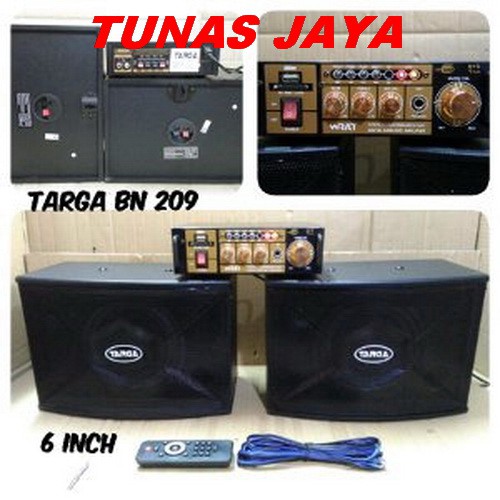 Paket Sound System Targa BN209 Home Theater Karaoke