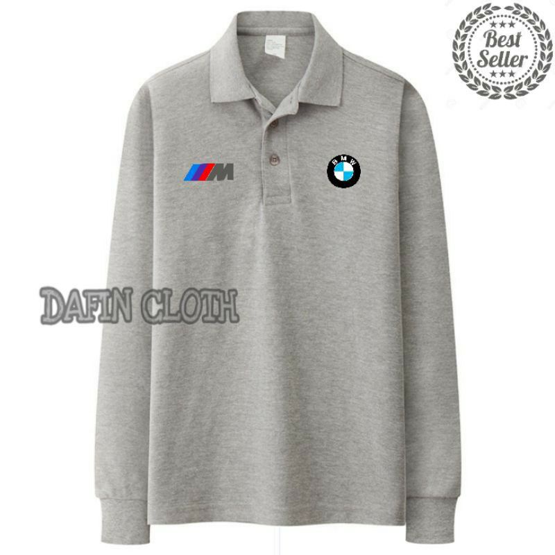 POLO SHIRT - KAOS KERAH - LENGAN PANJANG - BMW
