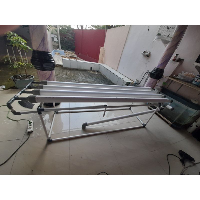 instalasi hidroponik 2meter