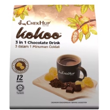 

Chek Hup Kokoo Chocolate Drink 40g x 12 sachets Malaysia