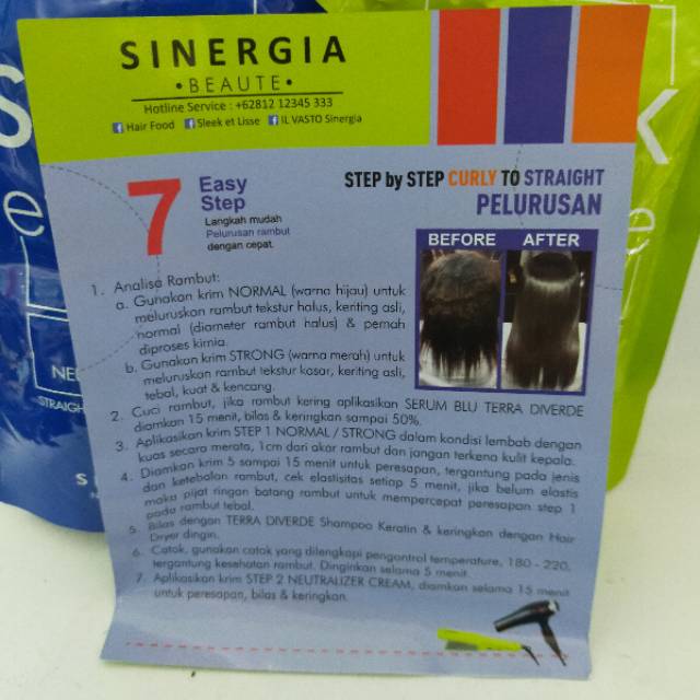 Ilvasto sinergia sleek et lisse smoothing pelurus nano sleek