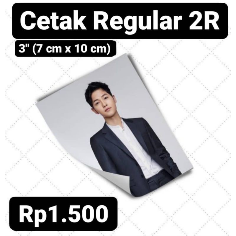 CETAK FOTO 2R / 3 INCH / 7X10 CM FOTO UKURAN DOMPET
