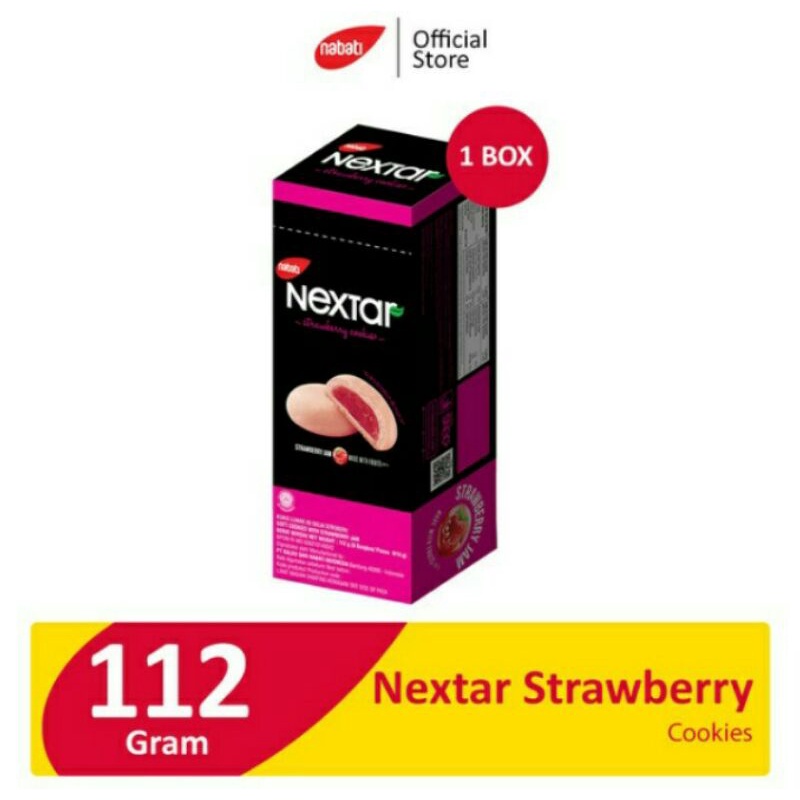 

Nextar strawberry box isi 8pcs @13.3 gr