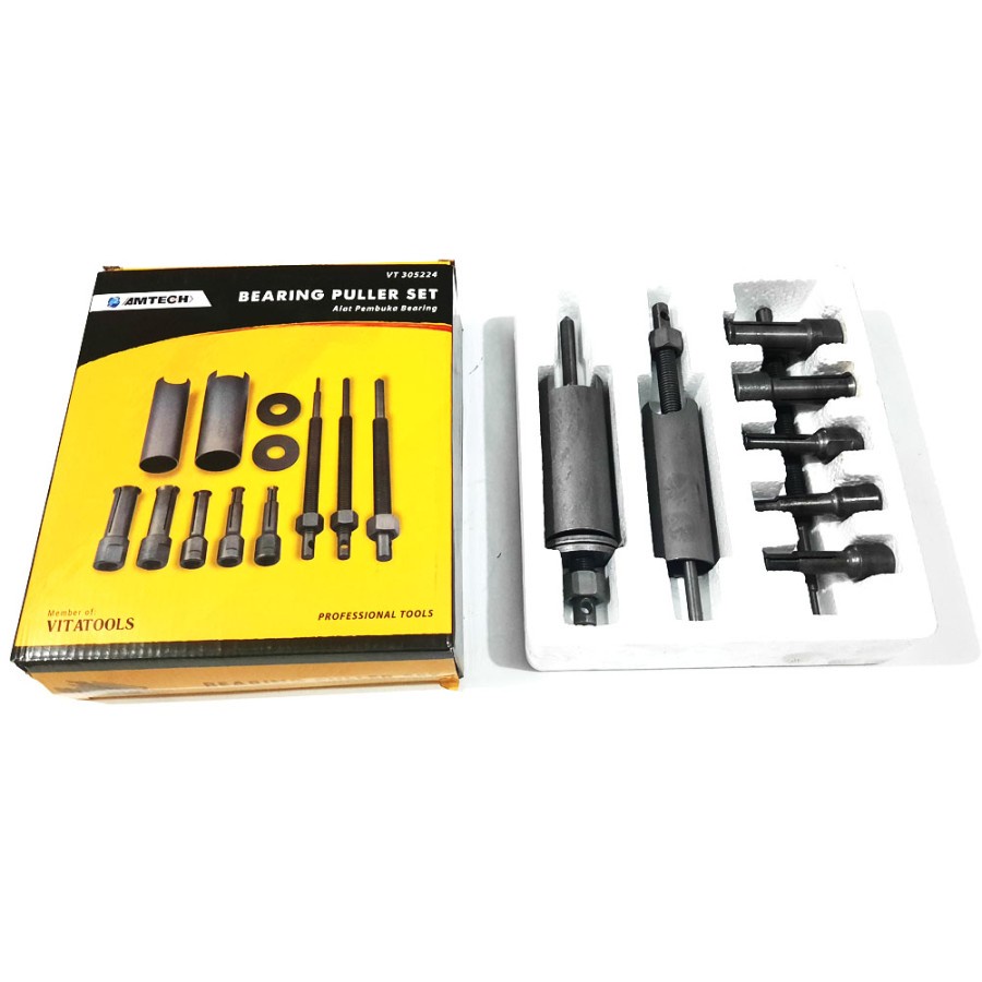 bisa untuk cvt AMTECH Treker Bearing Disassembler 5 pcs Bearing Puller set 5pcs Treker Lepas Bearing