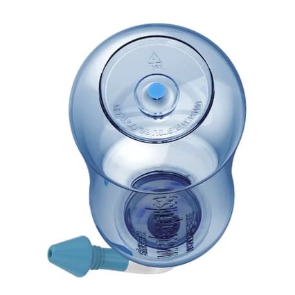 Paket Botol Pembersih Cuci Hidung Nasal Wash / Nasal Rinse Water Pulse 300ml + Garam