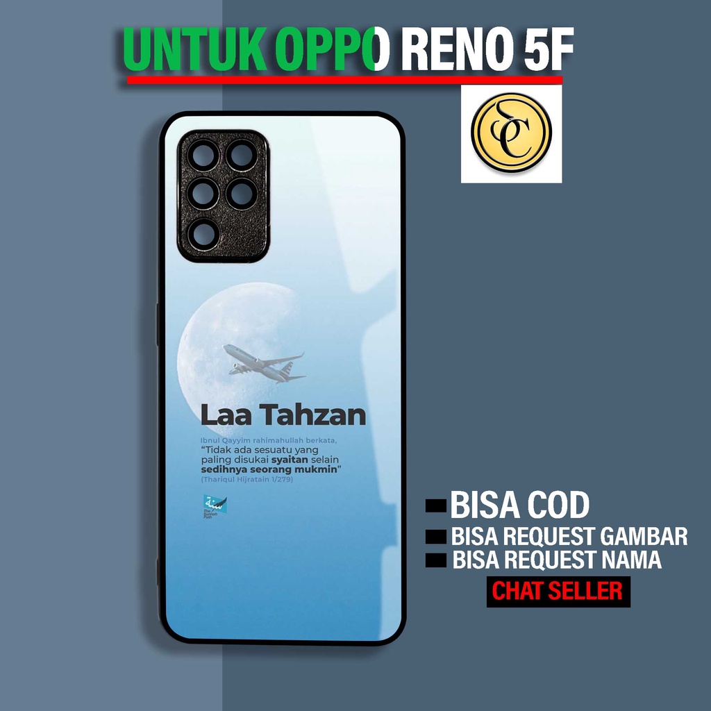 Case Oppo Reno 5F - Case Glossy Reno 5F [ Aesth Quotes ] - Hardcase Oppo Reno 5F - Softcase Oppo Ren