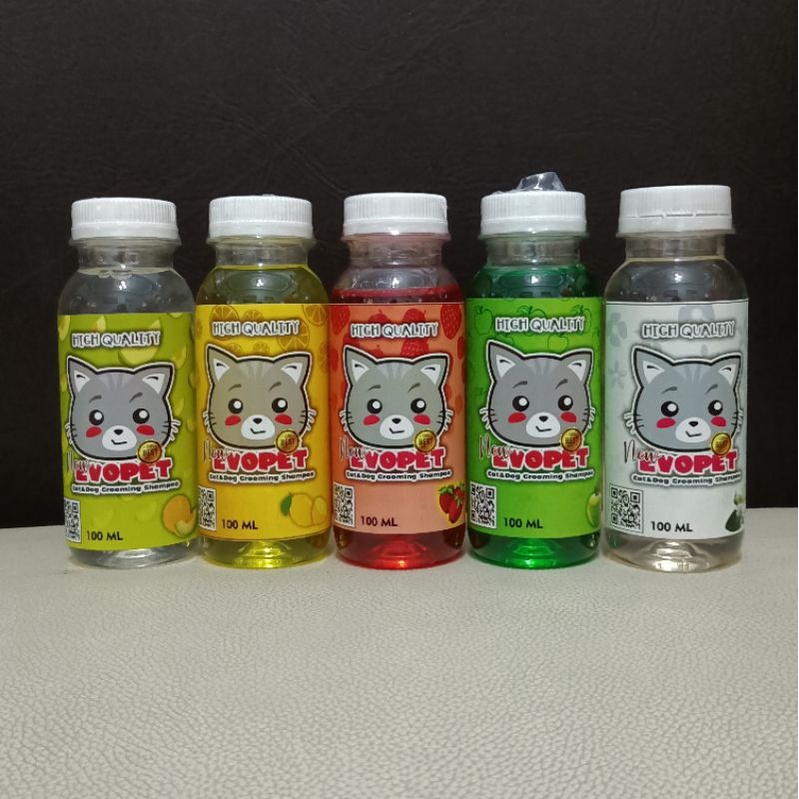 Shampoo Shampo Sampo Kucing dan Anjing Evopet Si Meong 100ML 250ML