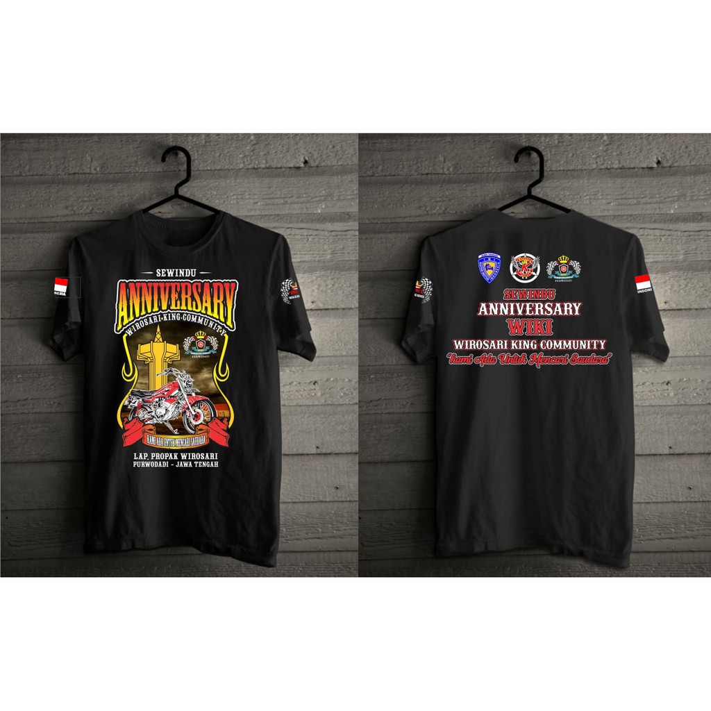 Kaos Original Event RX King Anniversary 8th WIKI Wirosari