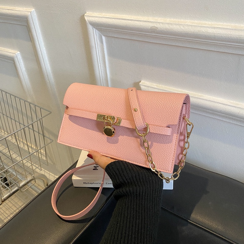 778 𝙏𝙞𝙛𝙛𝙖𝙣𝙮 𝘽𝙖𝙜 Tas Selempang Model Messenger Motif Gembok