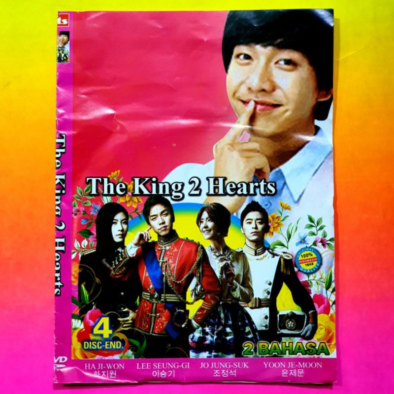 Kaset Film Drakor Terlaris The King 2 Hearts 4disc End Shopee Indonesia