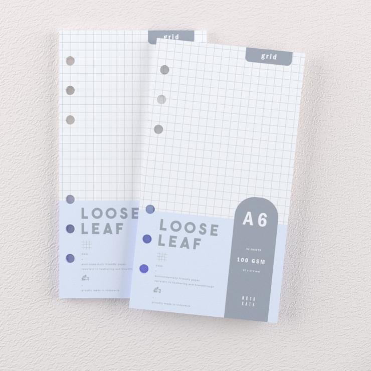 

Baru J0WD9 A6 - Loose Leaf Grid Kotak by Notokata 81 Best Terlaris