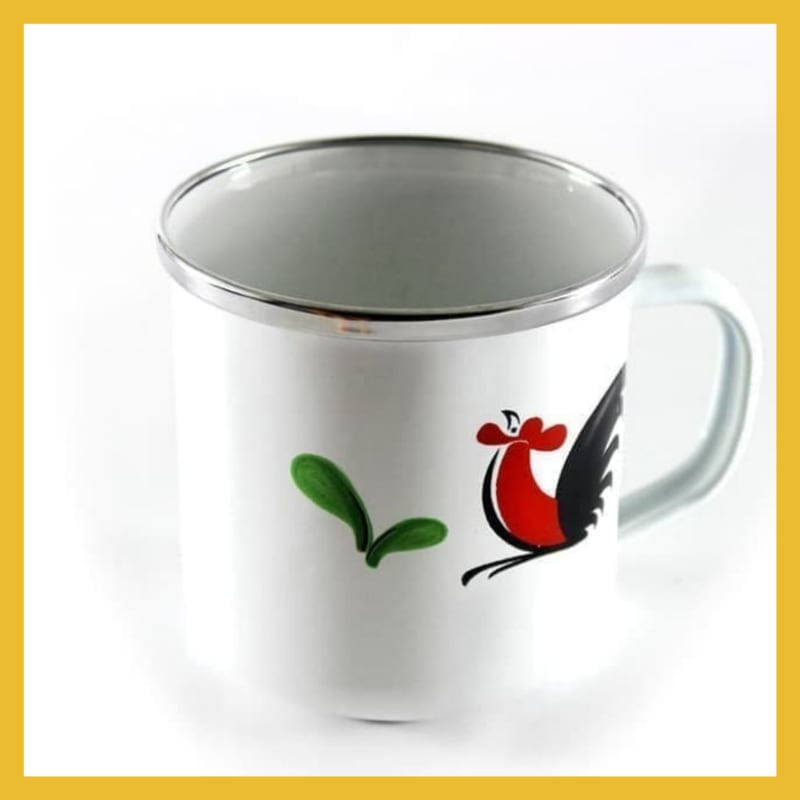 Mug Cap Ayam Jago/Cangkir Ayam Jago/Gelas Ayam Jago