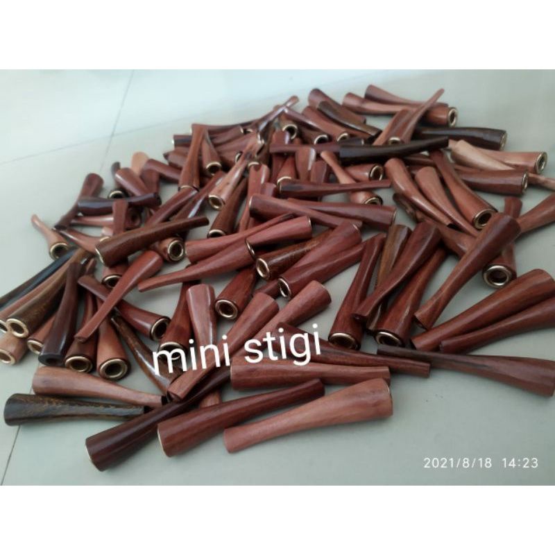 pipa rokok kayu stigi mini panjang 5cm