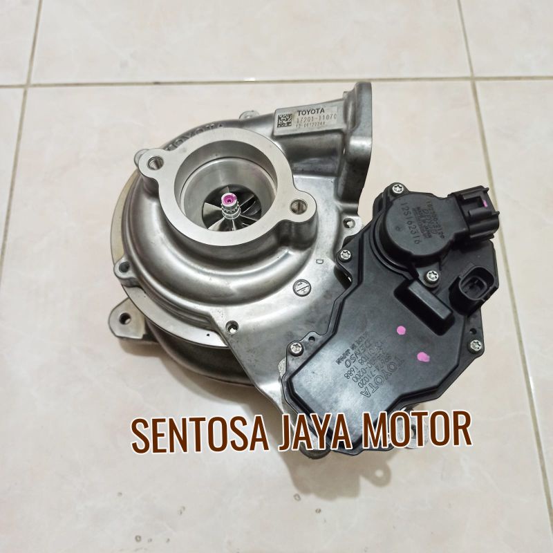 TURBO CHARGER TOYOTA INNOVA FORTUNER VRZ HILUX REVO 2GD ORIGINAL LELANGAN BARU 17201-11070 ASLI