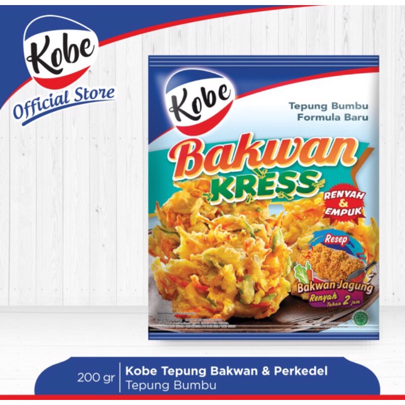 Kobe Tepung Bakwan &amp; Perkedel Kreess 210 gr