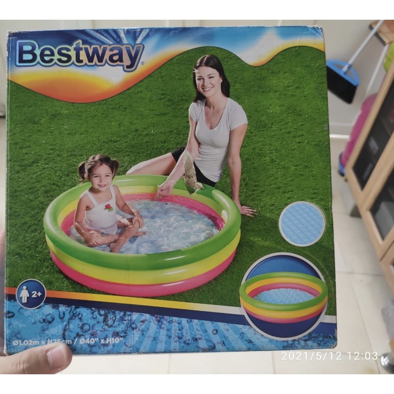 kolam renang karet / kolam karet / kolam renang anak bestway