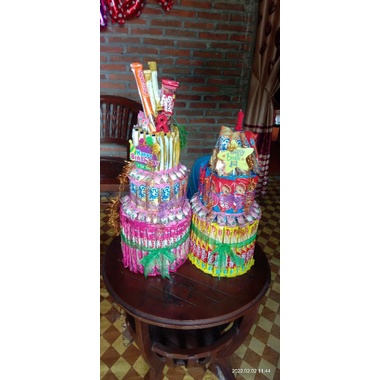 

Snack Tart Ulang Tahun/Jajan Ulang Tahun/Menara Ulang Tahun/Tower Ulang Tahun