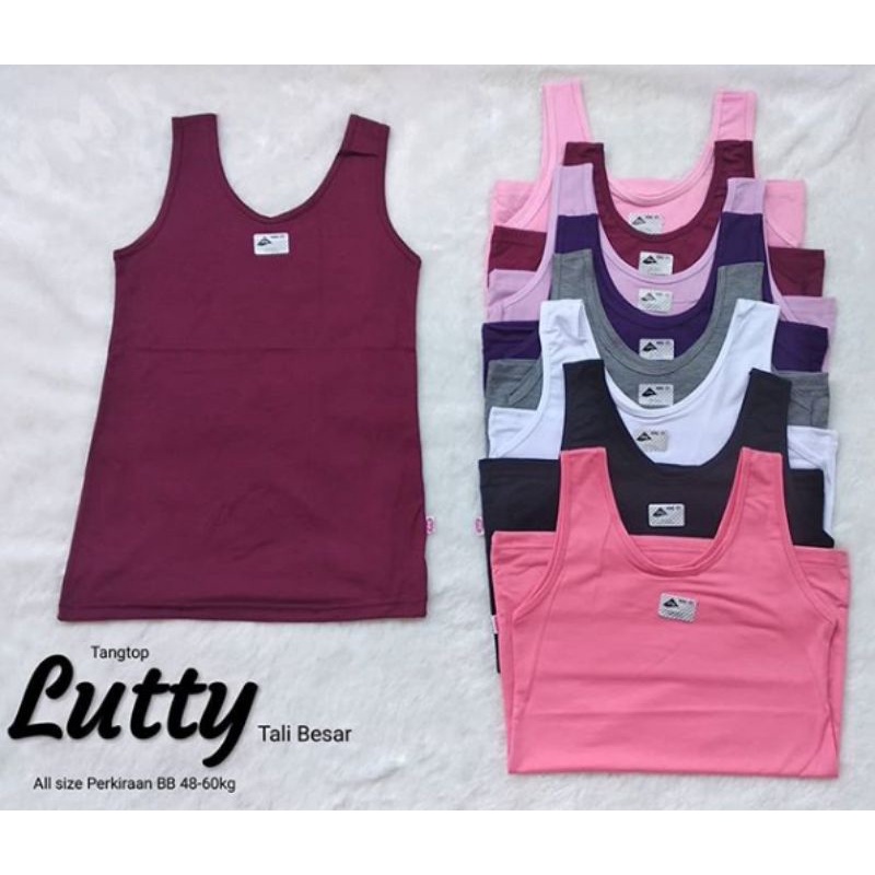 lutty tali besar tank top / singlet wanita dewasa