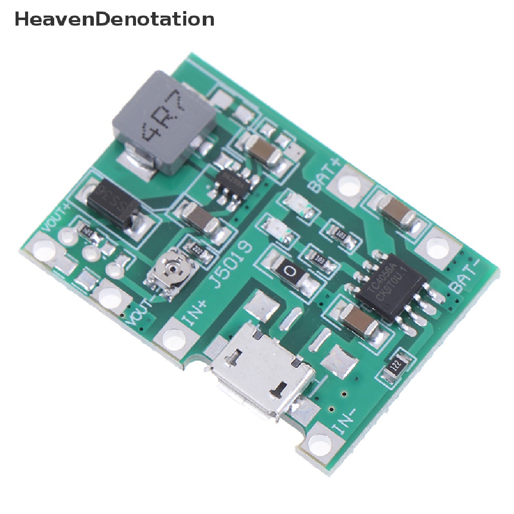 Modul Step Up Boost Charger Baterai Li-Ion 18650 3.7v 4.2v Dc-Dc