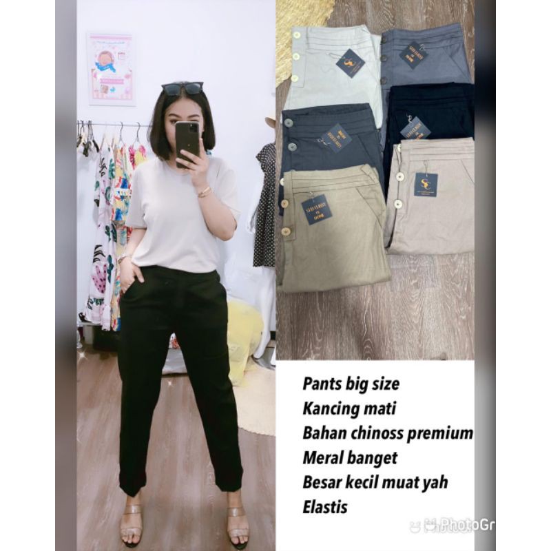 READY CELANA WANITA BAGGIE PANTS ALLSIZE TERSEDIA 6 WARNA PILIHAN