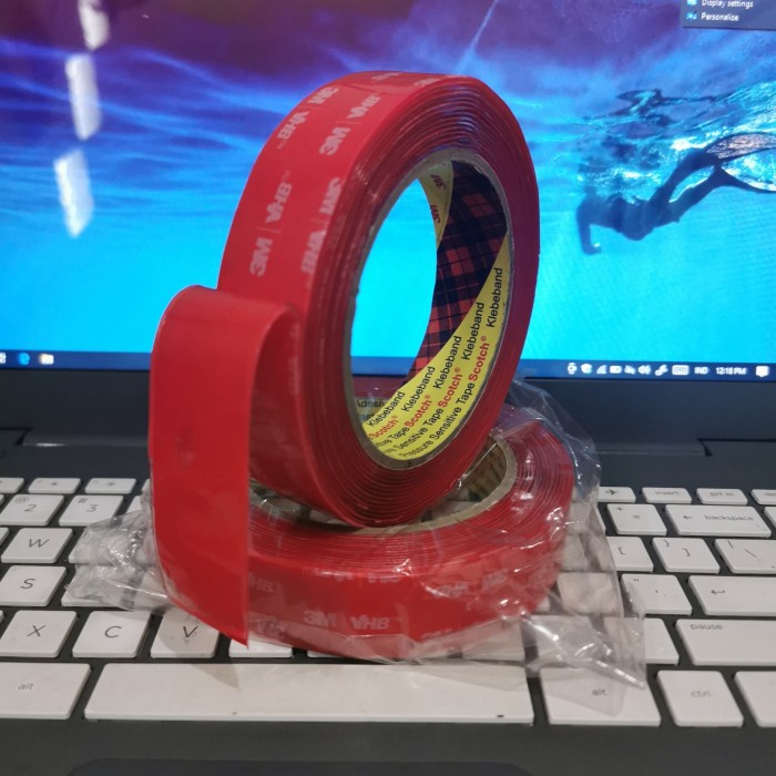 

Dijual 3M Double Tape Vhb Clear 4910 / Bening / Transparan - Perekat 24Mm Promo