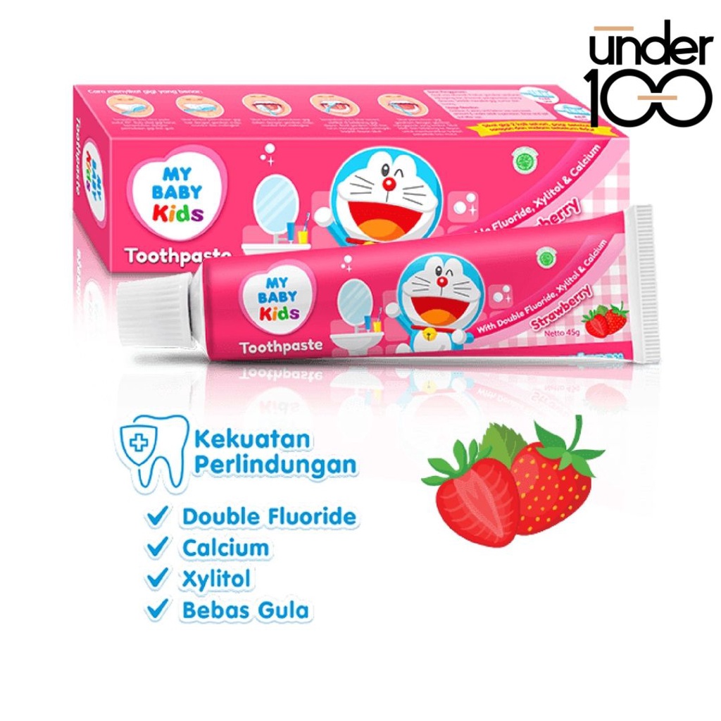 ❤ UNDER100 ❤ My Baby Kids Toothpaste - Pasta Gigi Anak | BPOM