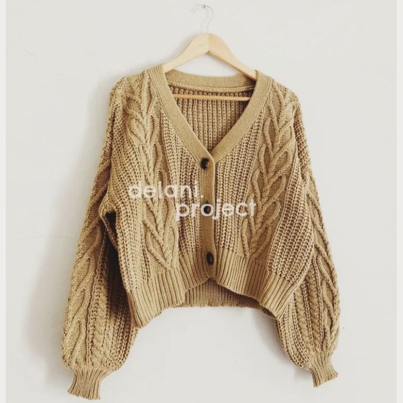 Delani.project Jiminie Crop Cardi