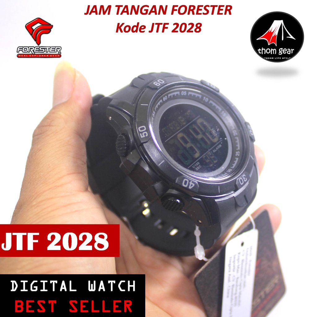 Forester Jtf 2028 Jam Tangan Pria Origial Forester Analog Digital Adventure Sport Outdoor Waterproof Water Resistant Anti Air Pria Cowok Original Ori Terbaru 2022 Free Rubber Strap Cadangan Batre Box Kayu Thomgear Bangakalan Palangkaraya Pare Pare Kebomas