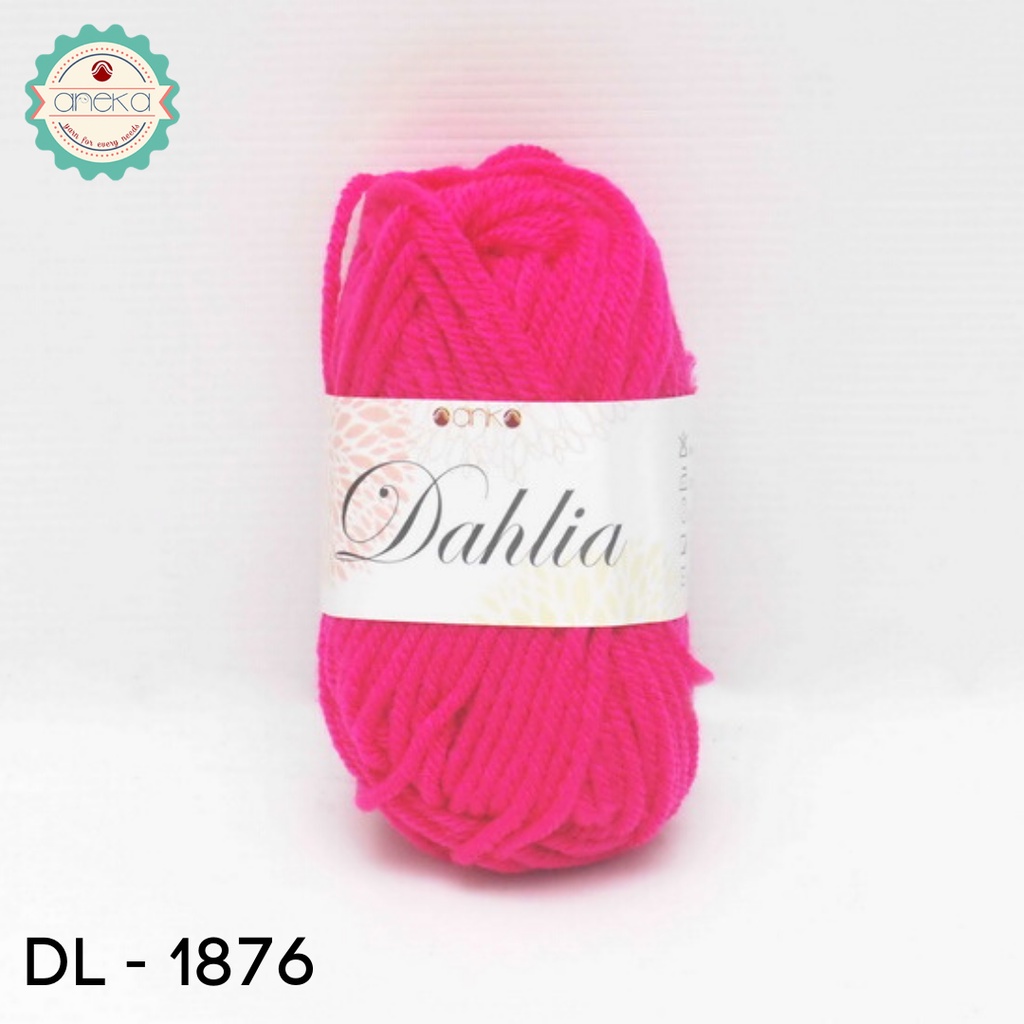 Benang Rajut Karpet Dahlia / Carpet Yarn - 1876 ( pink tua )