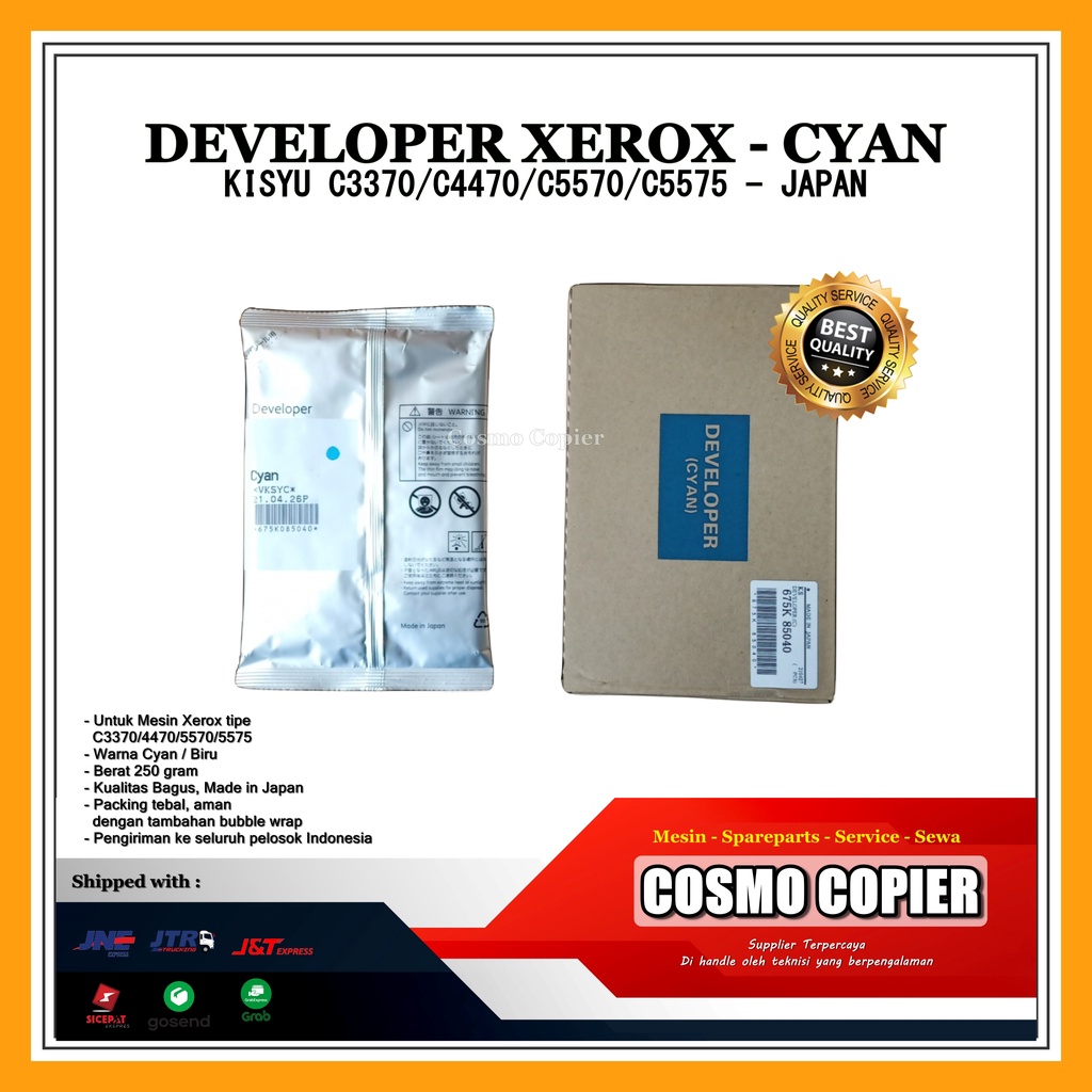 DEVELOPER XEROX C3370/4470/5570 CYAN - JAPAN