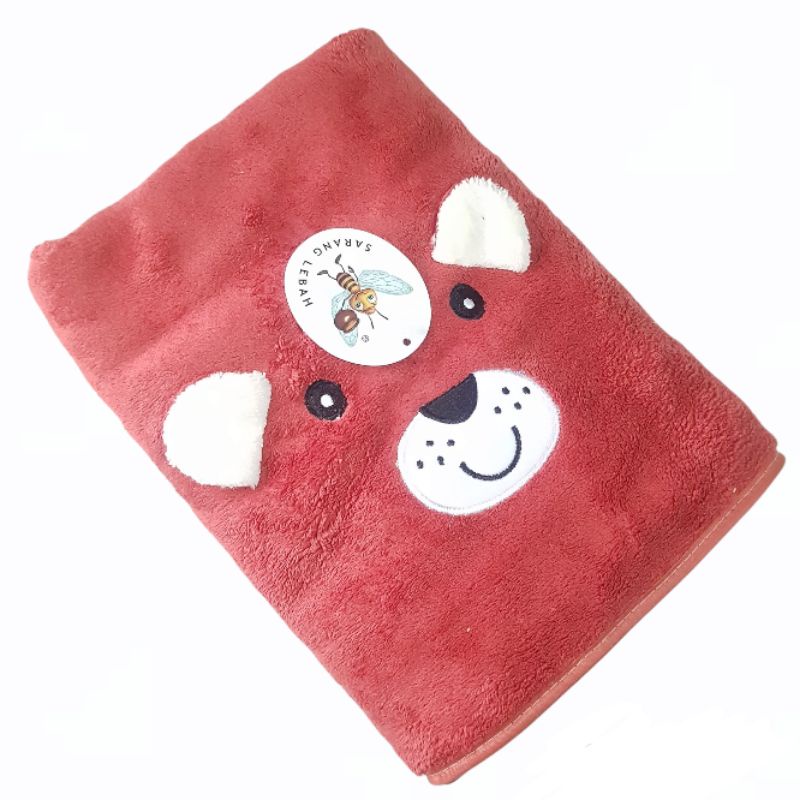 Handuk Bayi Lembut Murah UK 50X100 CM-TERRACOTTA