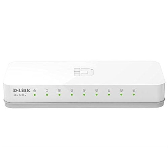 SWITCH HUB D-LINK DES-1008C PLASTIK