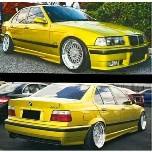 BUMPER BODYKIT BMW e36 mtec