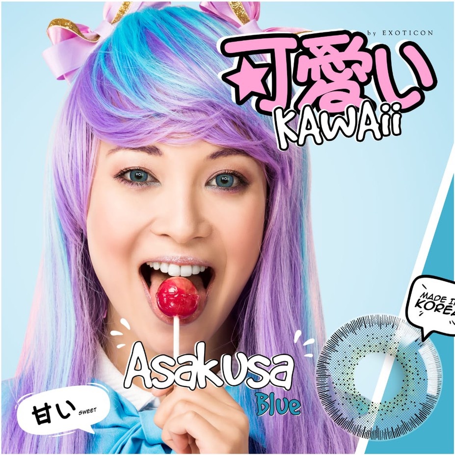 Softlens X2 KAWAII, JAMILLA, RUSSIAN VELVET NORMAL / softlen / softlense / emoticon /Lensa  Kontak/BS