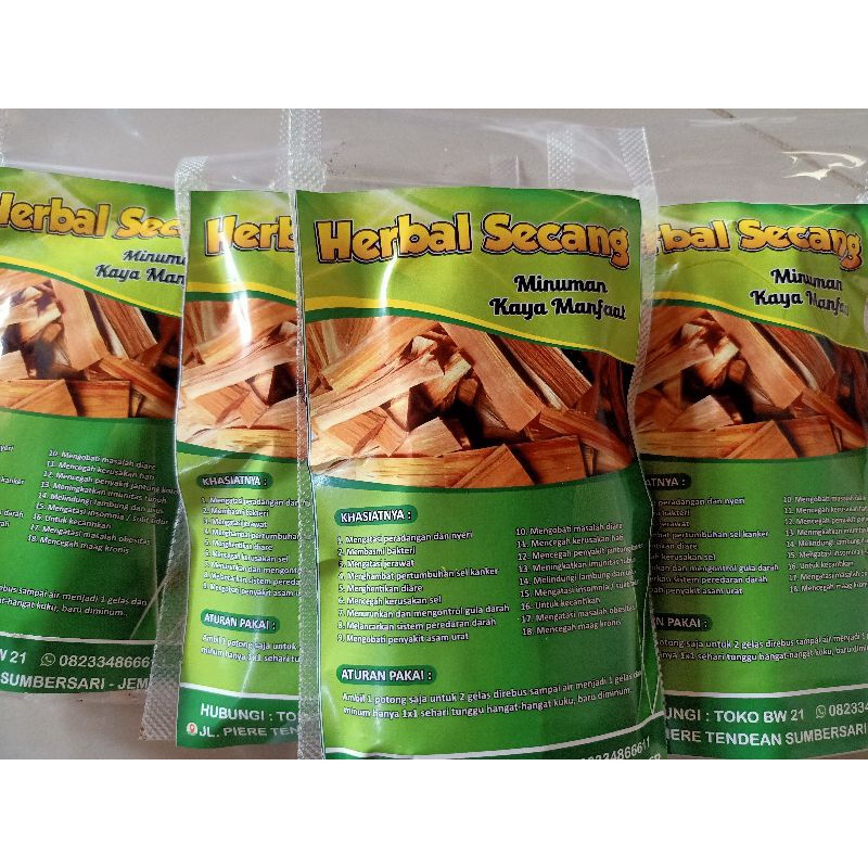 

HERBAL SECANG MINUMAN KAYA MANFAAT 50gram