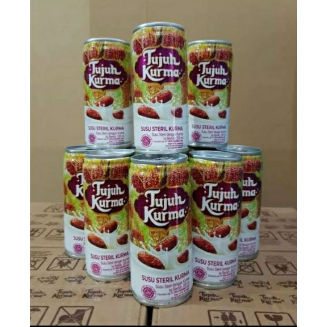 

Susu tujuh kurma isi 12pcs/ karton ukuran 200ml