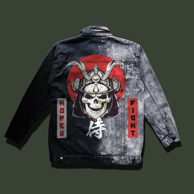 Jaket Jeans Jaket Denim Bushido