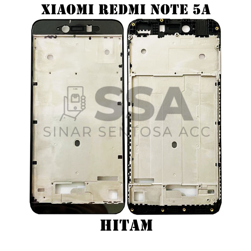 Tulang Tengah Middle Frame LCD Xiaomi Redmi Note 5a Original 100% Tulang Casing Bezel Bezzel Bazel Handphone HP 5A Ori Original Awet Murah Note5A 5 A