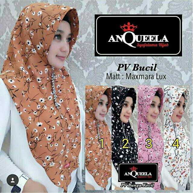 KERUDUNG ANQUEELA PV BUCIL ORIGINAL