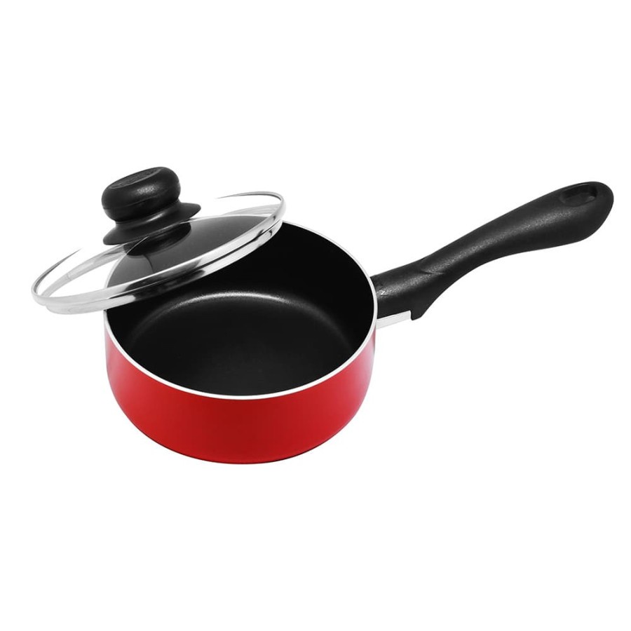 Maxim Valentino Saucepan 18Cm  Sauce Pan NVAL-SP18 Panci Anti Lengket 18 Cm Panci + Tutup