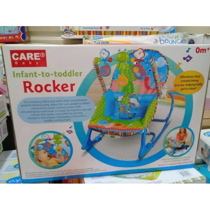 Bouncer Rocker Care Baby Dudukan Bayi Kursi Goyang Ayunan Bayi Mb996 Shopee Indonesia