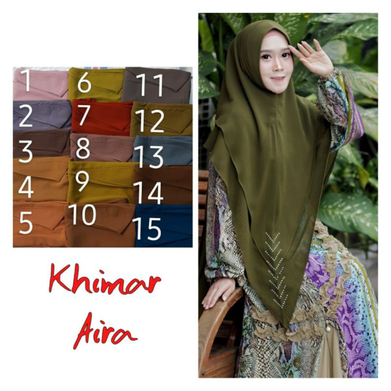 KHIMAR AIRA ORI BY YODIZEIN SYARI