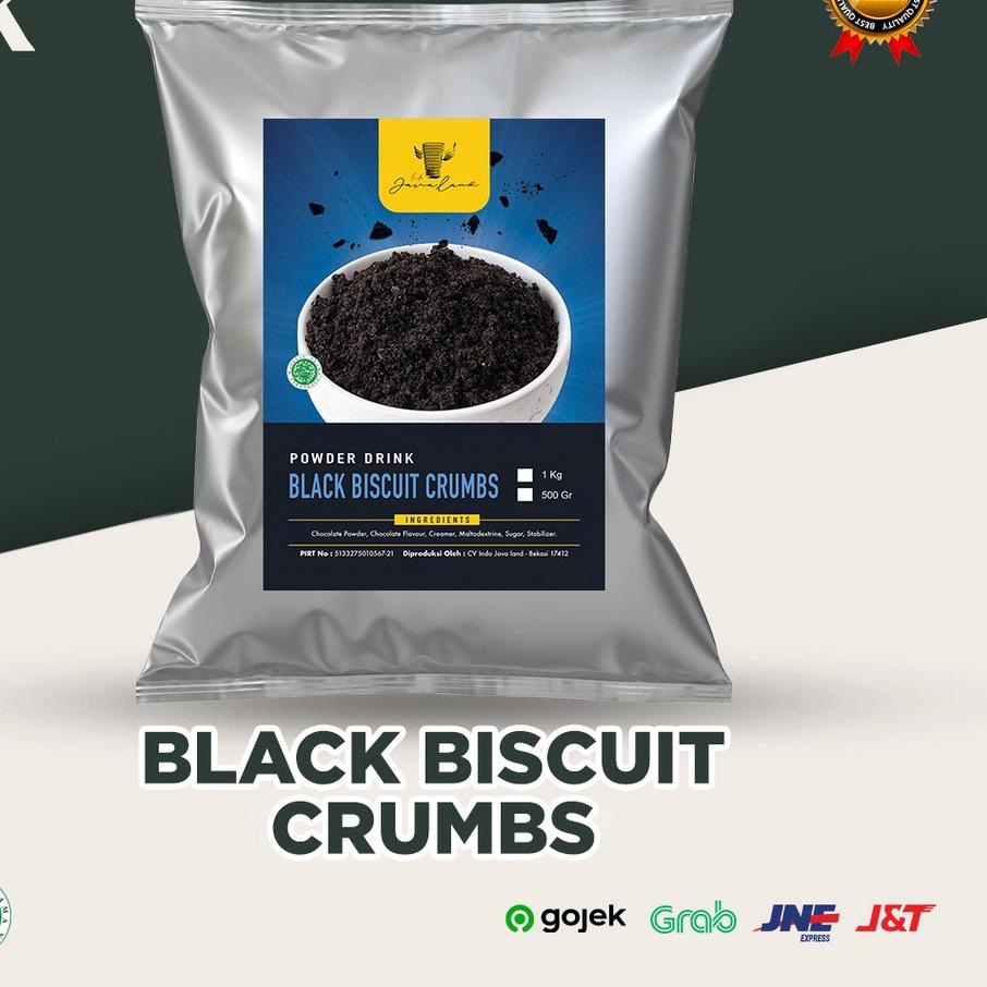 

㊩ Toping Black Biscuit Crumbs 1 Kg Javaland ぽ