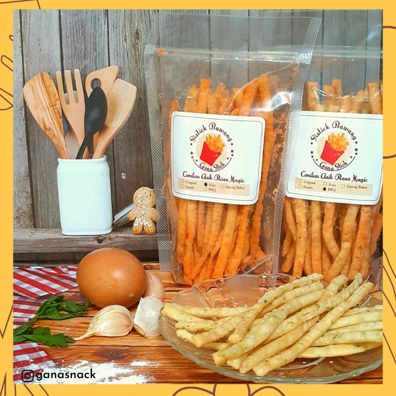 

Stick Bawang Cemilan enak dan renyah