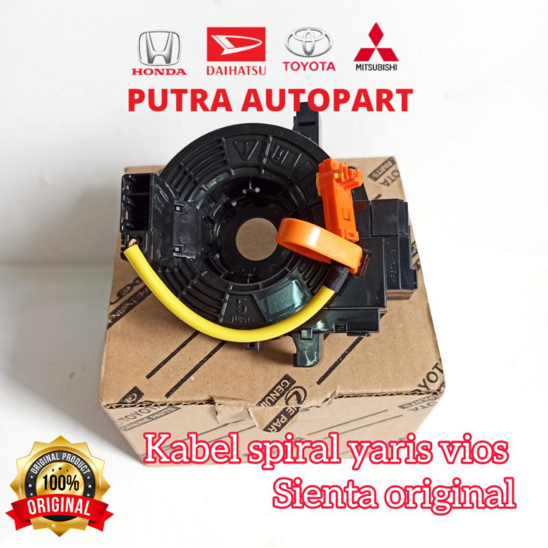 kabel spiral yaris vios sienta Innova fortuner original