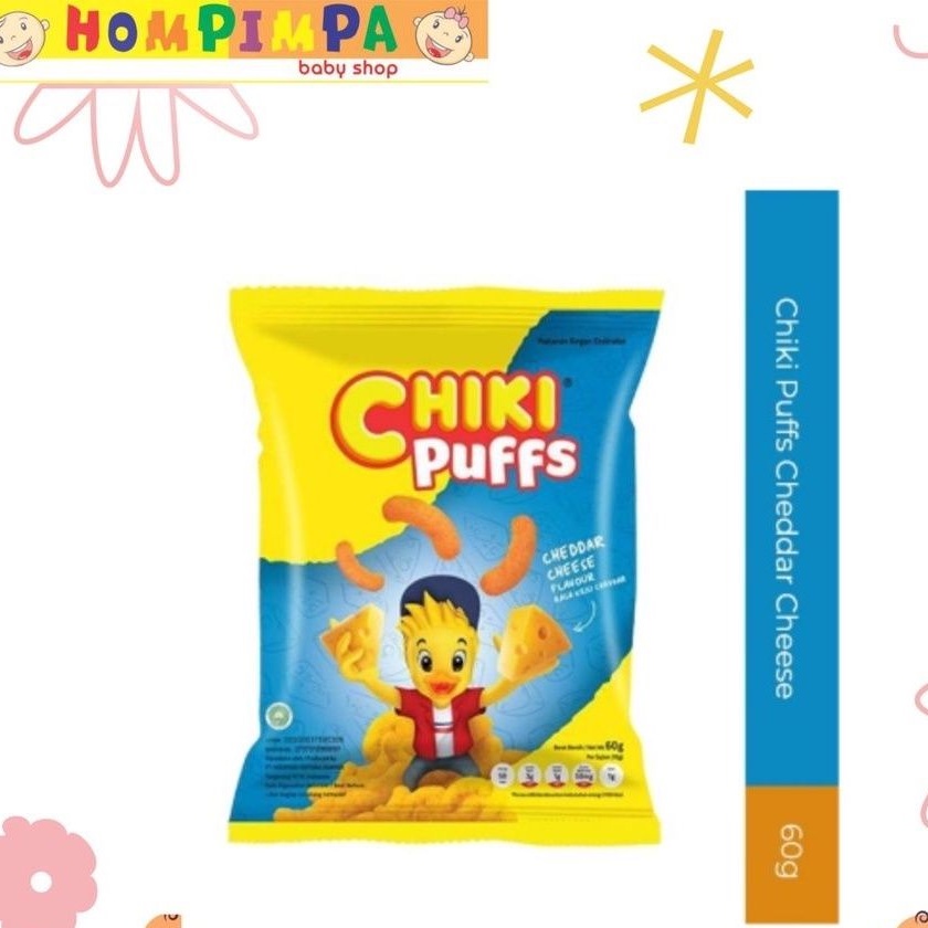 

Chiki Puff Cheddar Cheese 60 gr