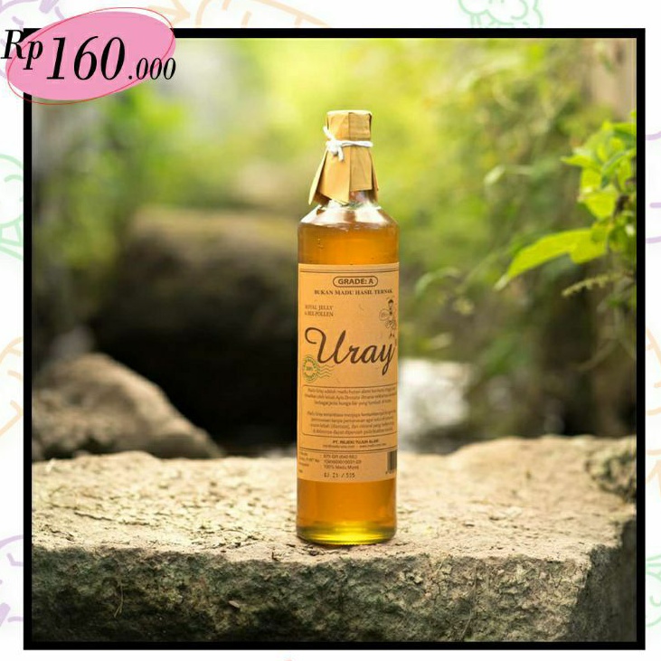 

Madu Uray Natural Honey Botol Kaca 875 gram