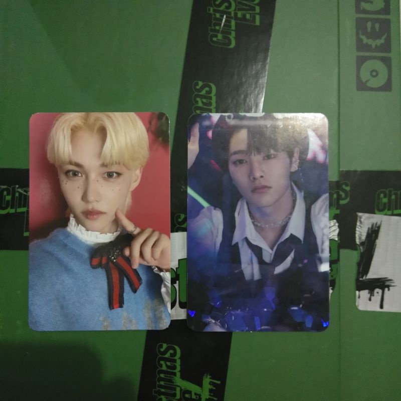 Stray kids christmas evel CE photocard pc felix jeongin ayen I.N